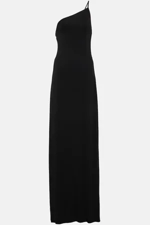 NILI LOTAN Elinor one-shoulder jersey gown