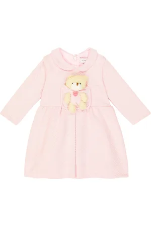 MONNALISA Baby jacquard dress