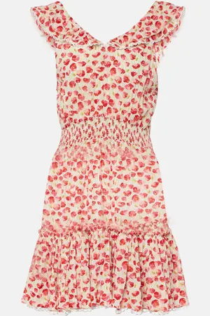 POUPETTE ST BARTH Bruna polka-dot ruffled minidress