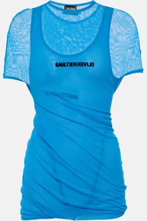 Jean Paul Gaultier X Shayne Oliver tulle minidress