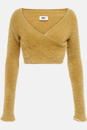 Maison Margiela Knit crop top