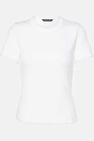 VERONICA BEARD Pruitt cotton-blend jersey T-shirt