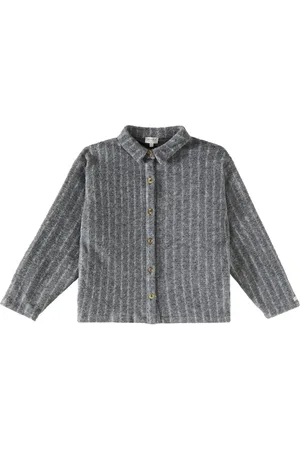 Donsje Temelo striped overshirt