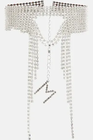 MAGDA BUTRYM Crystal-embellished choker