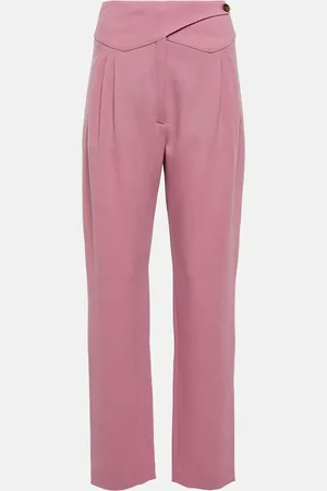 Blazé Milano BlazÃ© Milano Cool & Easy high-rise straight wool pants