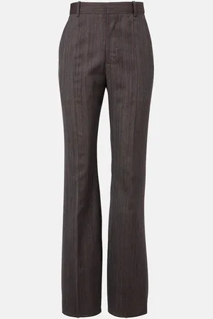 Bottega Veneta High-rise wool flared pants