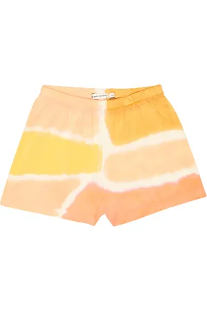 The New Society Nydia printed cotton shorts