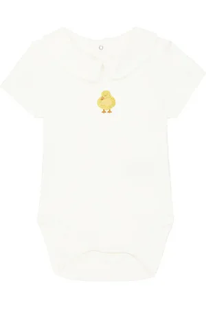 Donsje Baby Scott cotton jersey onesie