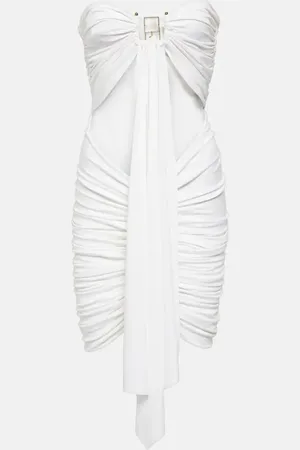 CHRISTOPHER ESBER Bezel Quartz sash minidress
