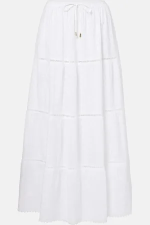 Melissa Odabash Danielle cotton maxi skirt