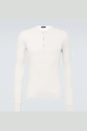 Tom Ford Jersey Henley shirt