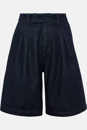 The Frankie Shop Xavier denim Bermuda shorts