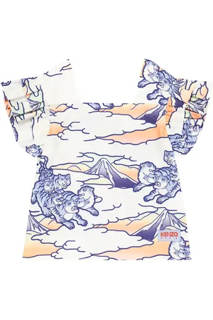 Kenzo Printed cotton top