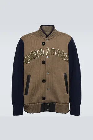SACAI X Eric Haze Code varsity jacket