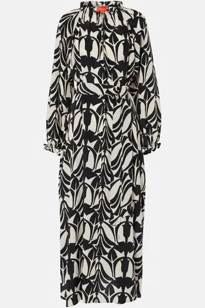 La DoubleJ Cerere silk shirtdress