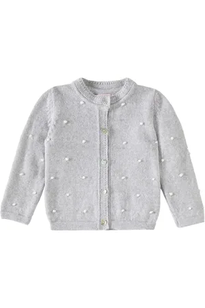 La Coqueta Baby Ramas wool cardigan