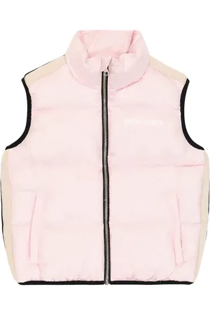 Palm Angels Logo puffer vest