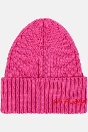 Ruslan Baginskiy Ribbed-knit wool-blend beanie