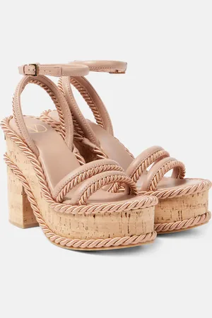 VALENTINO GARAVANI VLogo Summerblocks leather platform sandals
