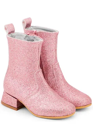 MONNALISA Glitter ankle boots
