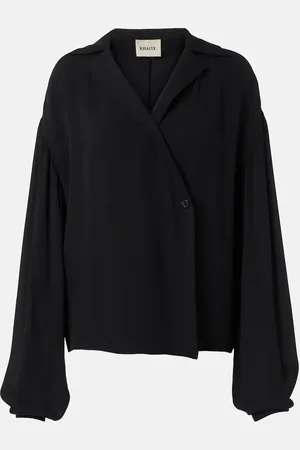 Khaite Ashton silk top