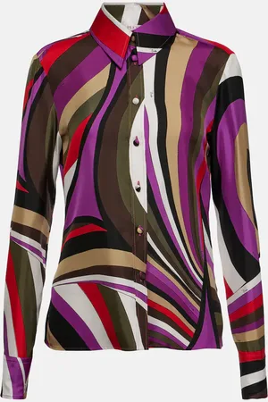 Puccini Iride silk shirt