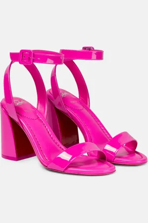 Christian Louboutin Miss Sabina 85 patent leather sandals