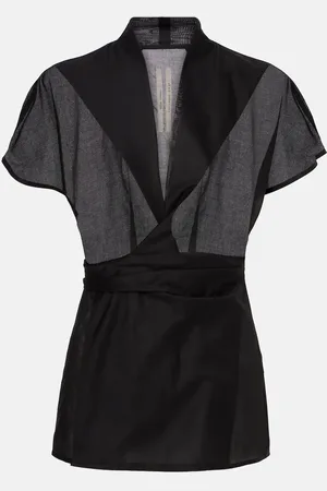 Rick Owens Laura cotton wrap top