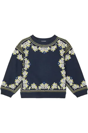 BONPOINT Dolores embroidered cotton sweatshirt