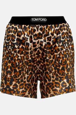 Tom Ford Leopard-print shorts