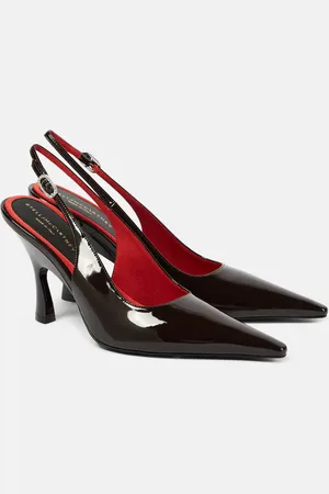 Stella McCartney Elsa faux leather slingback pumps