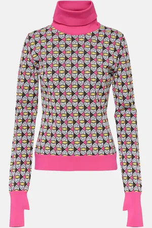 JET SET Logo turtleneck sweater