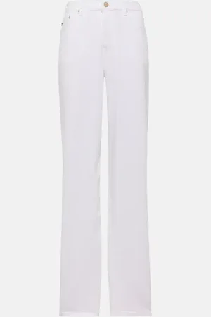 AG Jeans New Baggy Wide high-rise wide-leg jeans
