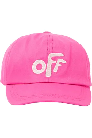 OFF-WHITE Logo cotton baseball cap