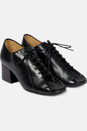 LEMAIRE Souris Derby leather pumps