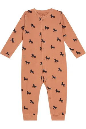Liewood Baby Birk printed cotton-blend onesie
