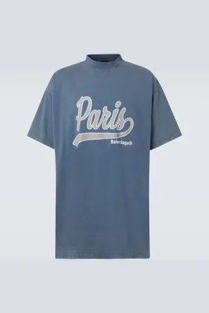 Balenciaga Paris faded cotton T-shirt