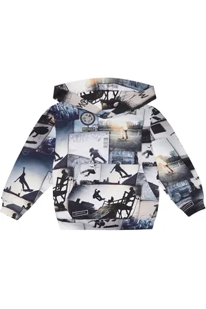 Molo Ratata printed cotton hoodie