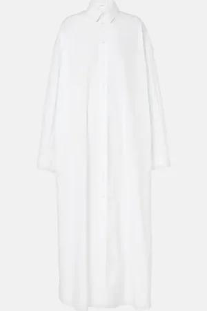 WARDROBE.NYC Oversized cotton shirtdress