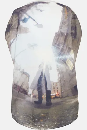 Maison Margiela Printed cotton top