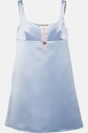 Nina Ricci Cutout satin minidress