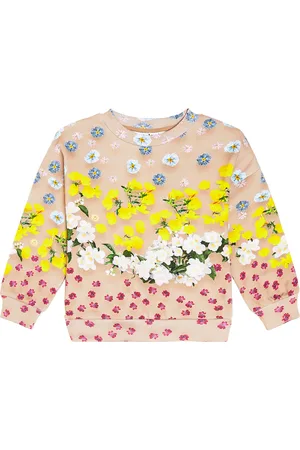 Molo Maxi floral cotton sweatshirt