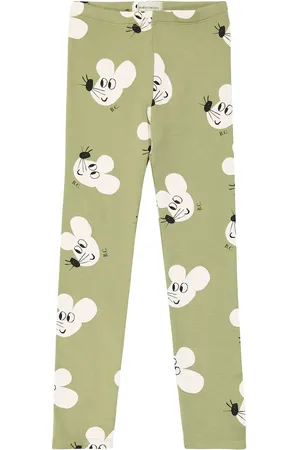 Bobo Choses Mouse cotton-blend jersey leggings