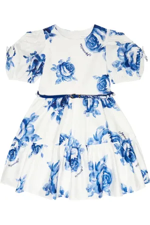 MONNALISA Adele floral cotton dress