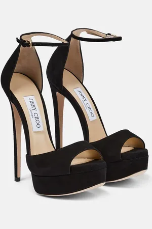 Jimmy Choo Max 150 suede platform sandals