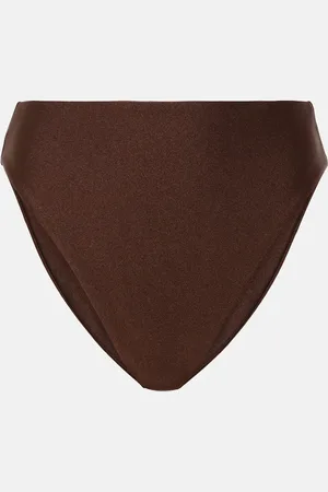 Jade Swim Incline high-rise bikini bottoms