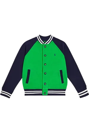 Ralph Lauren Cotton-blend varsity jacket