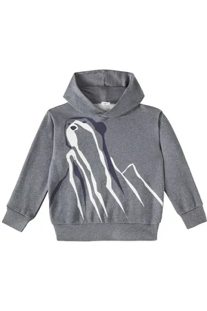 Il gufo Printed cotton jersey sweatshirt
