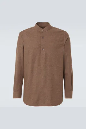 Loro Piana Elia wool and cashmere shirt