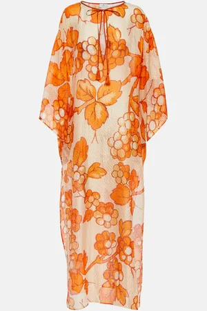 Etro Printed silk kaftan